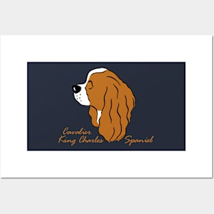 Cavalier King Charles - Silhouette Posters and Art